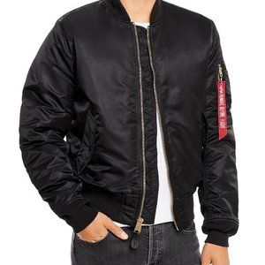 Alpha Industries Slim Fit Bomber Jacket